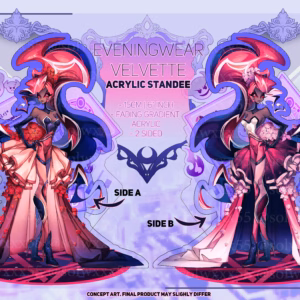 [PRE-ORDER] Hazbin Hotel Eveningwear Velvette